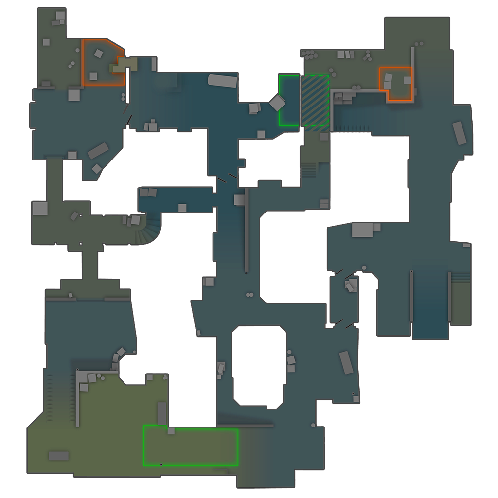CS2 Dust 2 Radar